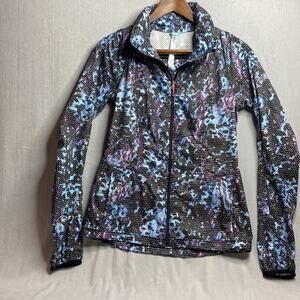 Lululemon backpack it jacket in blue rain Size 4